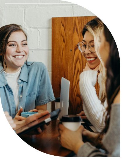 Happy nonprofit volunteer